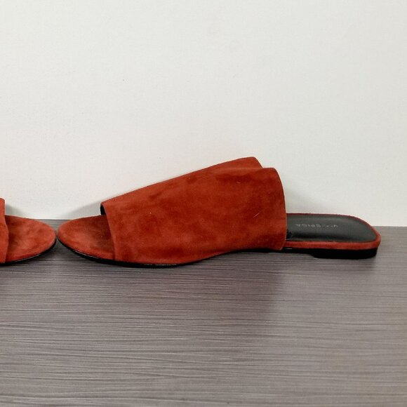 Via Spiga Heather Slide Sandal, Brick Suede, Womens Size 7.5 M - Picture 9 of 11